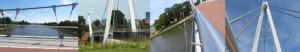 RVS staalkabelnetten Dafne Schippersbrug in Utrecht